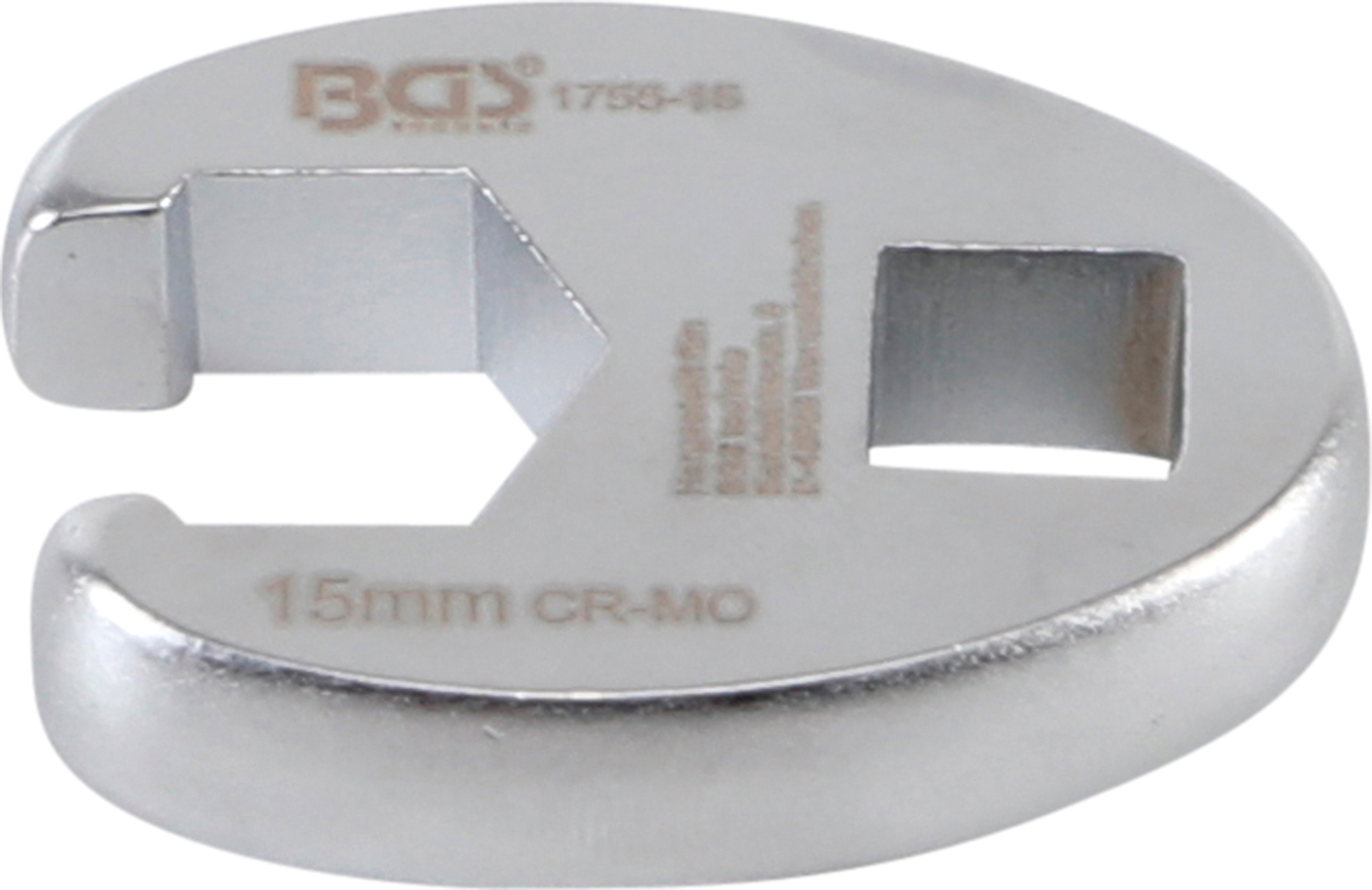 BGS Klíč plochý otevřeny, 10 mm (3/8") , 15 mm