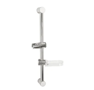 NOVASERVIS Posuvný držák sprchy s mýdlenkou chrom - RAIL4,0