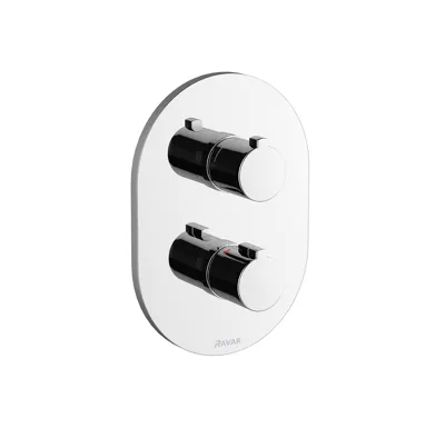 Ravak CR 064.00 Termostatická podomítková Chrome sprchová bez přepínače