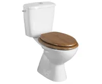 AQUALINE AQUALINE WC sedátko, dub (3)