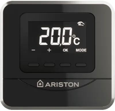 Ariston Cube prostorový regulátor, černý