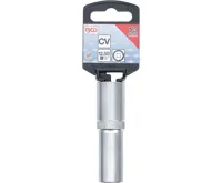 BGS Hlavice nástrčná 1/2" 13 mm, 12ti hranná, prodloužená (2)