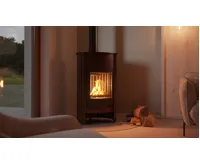 HS Flamingo Krbová kamna MASTERFLAMME ® Grande I, hnědá - sametová (15)