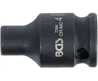 BGS Silová nástrčná hlavice, šestihranná,  6,3 mm (1/4"),  4 mm (2)