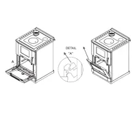 PLAMEN PLAMEN Sporák na tuhá paliva CALOREX 100 - bílý (6)