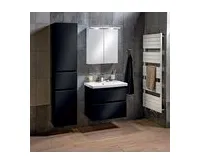 AQUALINE ALTAIR umyvadlová skříňka 86,5x60x45cm, černá mat (1)