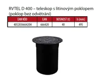 OSMA kanalizační šachta 315x3000 mm průchozí KG 160 poklop teleskopický plný - 40t (4)