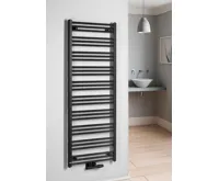 BRUCKNER ALBRECHT otopné těleso 600x1570 mm, středové připojení, černá mat (3)