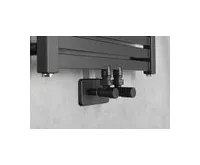 SAPHO COMPACT BLACK připojovací sada ruční rohová, černá mat (1)