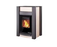 HS Flamingo Krbová kamna AQUAFLAM VARIO ® KALMAR 11/5kW krémová