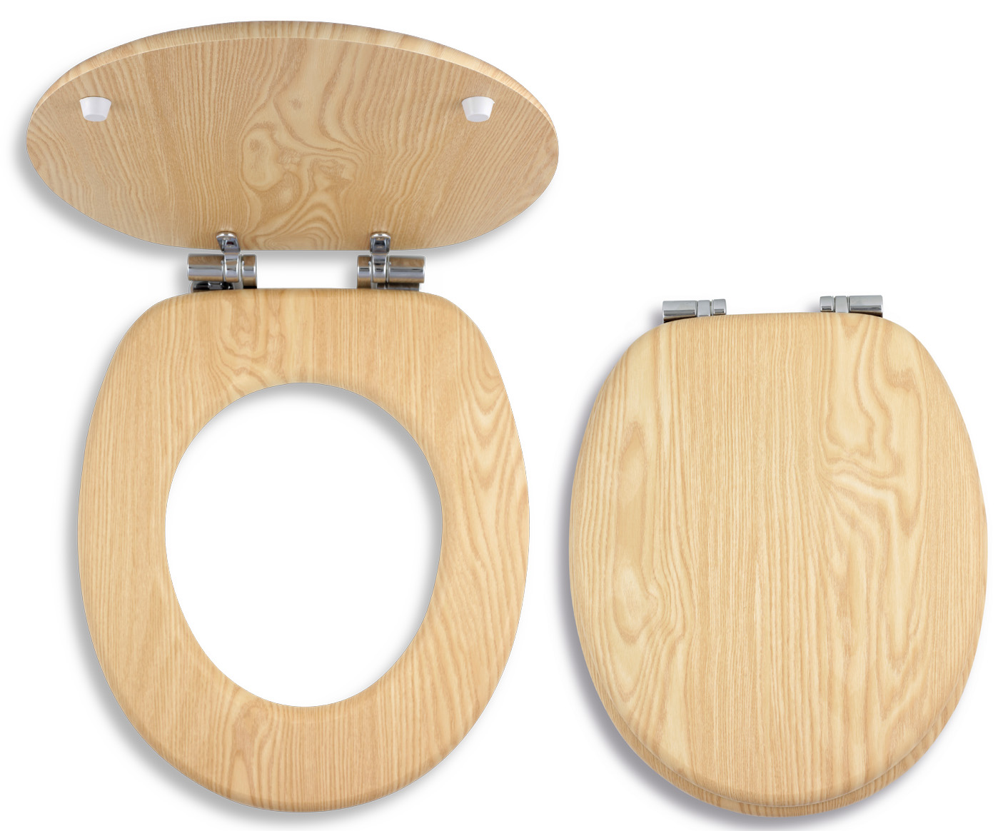 Novaservis sedátko dýhované jasan soft mdf - wc/softjasan