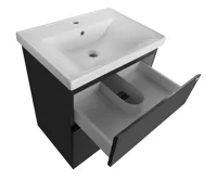 AQUALINE ALTAIR umyvadlová skříňka 61,5x72,5x45cm, černá mat (4)