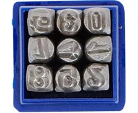 BGS Matrice razící, čísla, 5 mm (1)