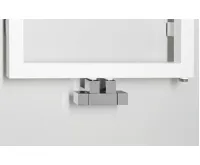 SAPHO CUBE TWIN připojovací sada ventilů pro středové připojení, chrom (3)