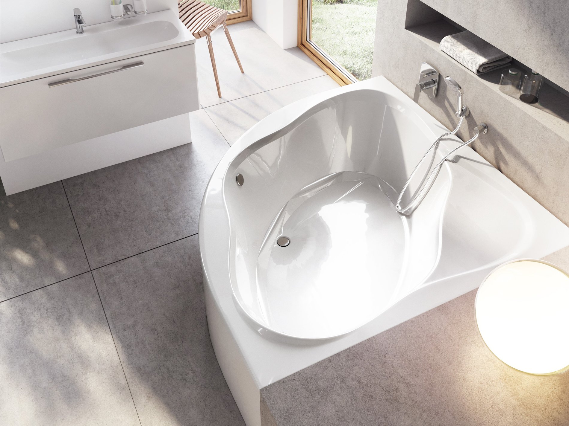 Ravak akrylátová vana newday 150x150 | akce doživotní záruka