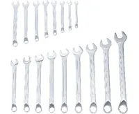 BGS Klíče očkoploché vyhnuté,8 - 27mm,17dílů,v tašce (2)