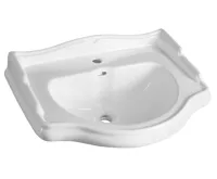 KERASAN RETRO keramické umyvadlo 69x52cm, bílá