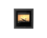 HS Flamingo Krycí rámeček krbové vložky FLAMINGO S5, 46 mm, černý (1)