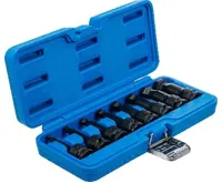 BGS Sada nástavců rázových bitů ,  délka 75 mm ,  12,5 mm (1/2") pohon ,  vnitřní šestihran s (2)