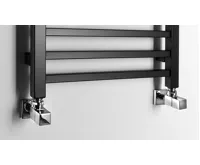 SAPHO METRO otopné těleso 450x890 mm, černá mat (4)