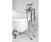 SAPHO ANTEA připojení pro instalaci vanové baterie do podlahy (pár), chrom (3)