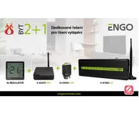 ENGO CONTROLS Komplet pro váš byt 2+1 Zigbee 3.0, podlahové vytápění ENGO CONTROLS Komplet pro váš byt 2+1 Zigbee 3.0, podlahové vytápění