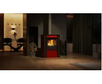 HS Flamingo Krbová kamna FLAMINGO ® AMOS červená (14)