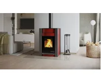 HS Flamingo Krbová kamna AQUAFLAM VARIO ® KALMAR 11/7kW červená (9)