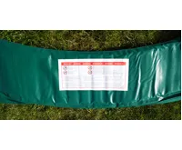 GoodJump 4UPVC zelená trampolína 305 cm s ochrannou sítí + žebřík + krycí plachta (11)