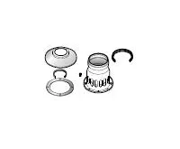 Thermona Příruba ø 60/100 na 80 sání - PP