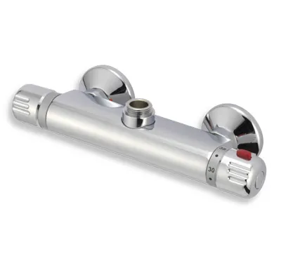 NOVASERVIS Sprchová termostat baterie horní vývod 150 mm Aquamat chrom - 2661/1,0
