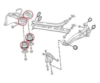 BGS Nářadí na pouzdra podélných kyvných ramen pro Opel Vectra (1)