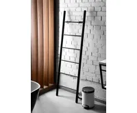 SAPHO KARBO elektrický sušák ručníků, kulatý, 500x1600mm, 120 W, černá mat (4)