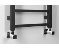 SAPHO METRO LIGHT otopné těleso 400x1140 mm, černá mat (5)