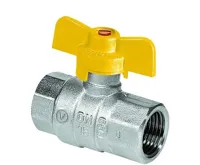 Kulový kohout plyn motýl DN 15 - 1/2&quot;