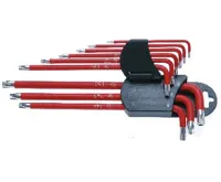 BGS Klíče torx s magnetem T10 - T50, sada 9 dílů, oplastované (2)