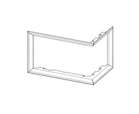 ROMOTOP Rámek DR3SH RAM04 krycí polohluboký univerzální ROMOTOP Rámek DR3SH RAM04 krycí polohluboký univerzální