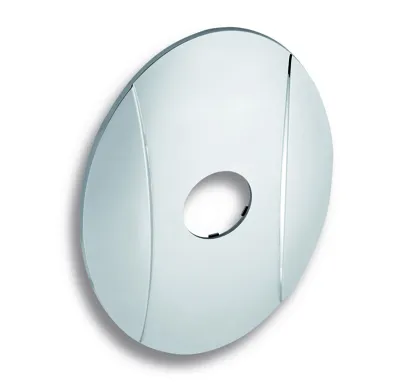 NOVASERVIS Kryt podomítkového boxu OVAL chrom - KRYT0050A,0