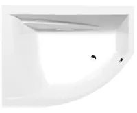 POLYSAN TANDEM L asymetrická vana 170x130x50cm, bílá POLYSAN TANDEM L asymetrická vana 170x130x50cm, bílá