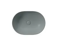 GSI PURA keramické umyvadlo na desku, 50x35cm, agave mat (1)