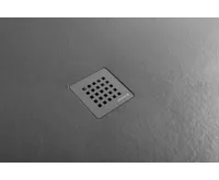 POLYSAN TRENECA vaničkový sifon, průměr 90mm, DN40, krytka šedá mat (3)