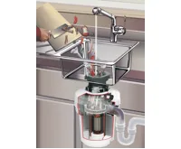 Trubkový sifon 6/4" x 40 pro drtič (2)