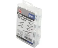 BGS Sada hřebíků / drátěných hřebíků, 200dílná (2)