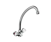 Dřezová stojánková baterie, Kasia, výška baterie 250 mm, chrom Dřezová stojánková baterie, Kasia, výška baterie 250 mm, chrom