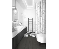 SAPHO KARBO elektrický sušák ručníků, kulatý, 500x1600mm, 120 W, černá mat (5)