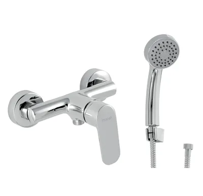 NOVASERVIS Sprchová baterie s příslušenstvím Titania Cosmos 150mm chrom - 90261,0