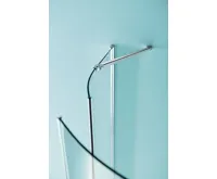 POLYSAN ZOOM čtvrtkruhová sprchová zástěna 900x900mm, čiré sklo, pravá (6)