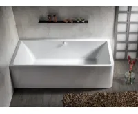 POLYSAN MARLENE CURVE L MONOLITH obdélníková vana 165x75x63cm, bílá (5)