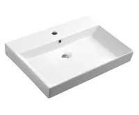 SAPHO KARE 70 keramické umyvadlo nábytkové 70x46cm, bílá SAPHO KARE 70 keramické umyvadlo nábytkové 70x46cm, bílá
