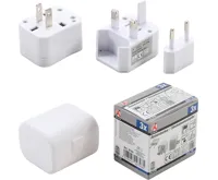 BGS Cestovní konektor / zásuvkový adaptér, 3dílná